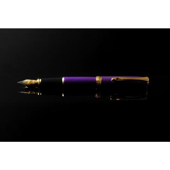 Diplomat Füllhalter Excellence A² violet rain gold